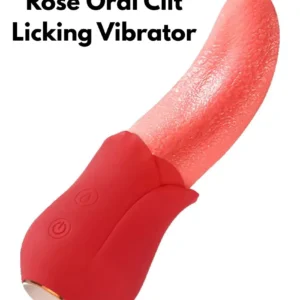 Rose Oral Clit Licking Vibrator – Waterproof & Silent Pleasure