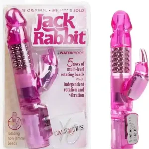 Waterproof Jack Rabbit – Rabbit Vibrator With Rotating Shaft – Vibe Sex Toys for Couples – Adult Clitoral & G Spot Massager